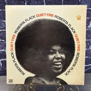 Vintage 1971 Roberta Flack Quiet Fire Vinyl Record